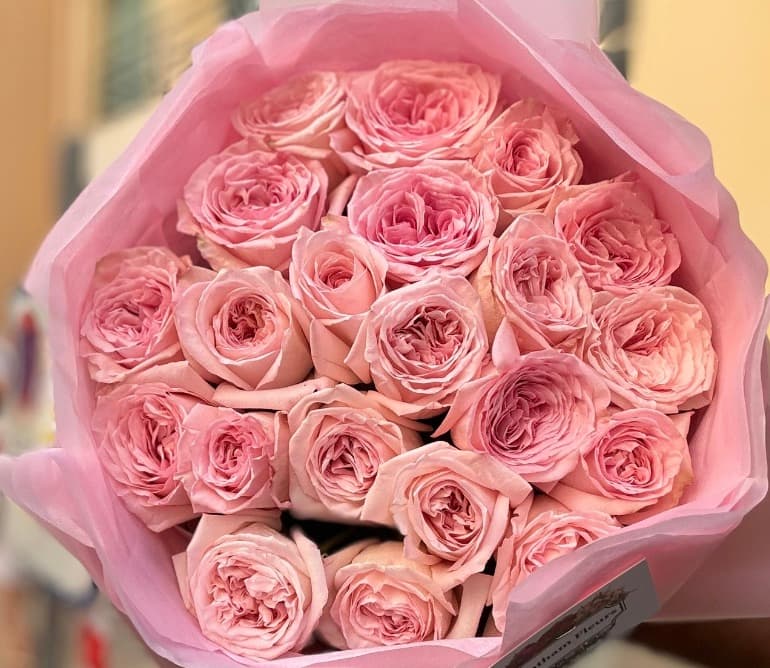 21 Ohara Roses  - Menu item