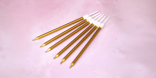 6 Bougies Or - Menu item