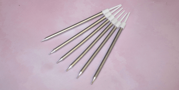 6 Bougies Argent - Menu item