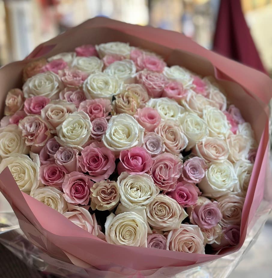 75 Roses mixtes  - Menu item