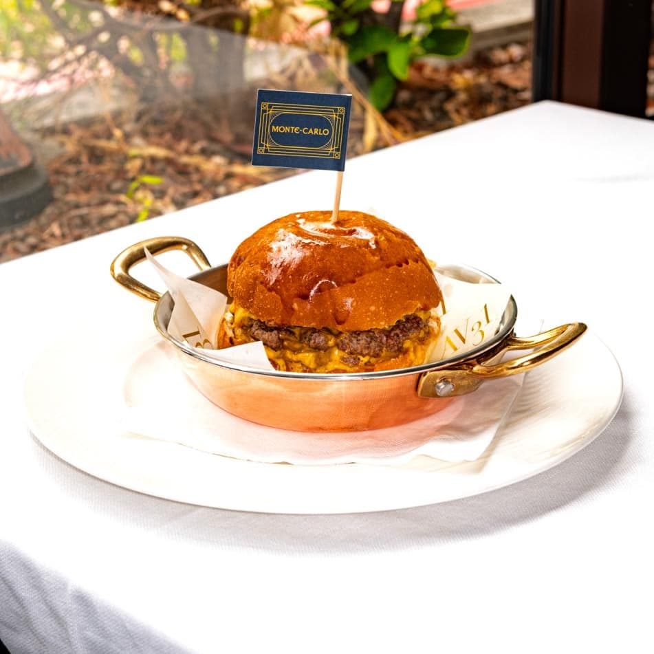 AV31 Double Smashed Cheeseburger - Menu item
