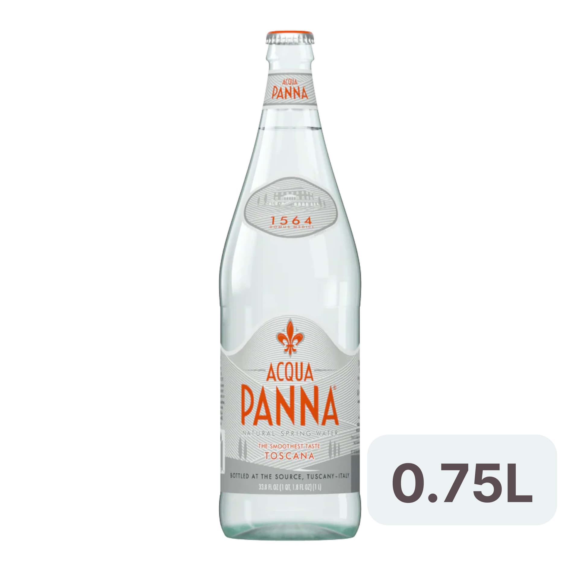 Acqua panna 0.75L Glass - Menu item