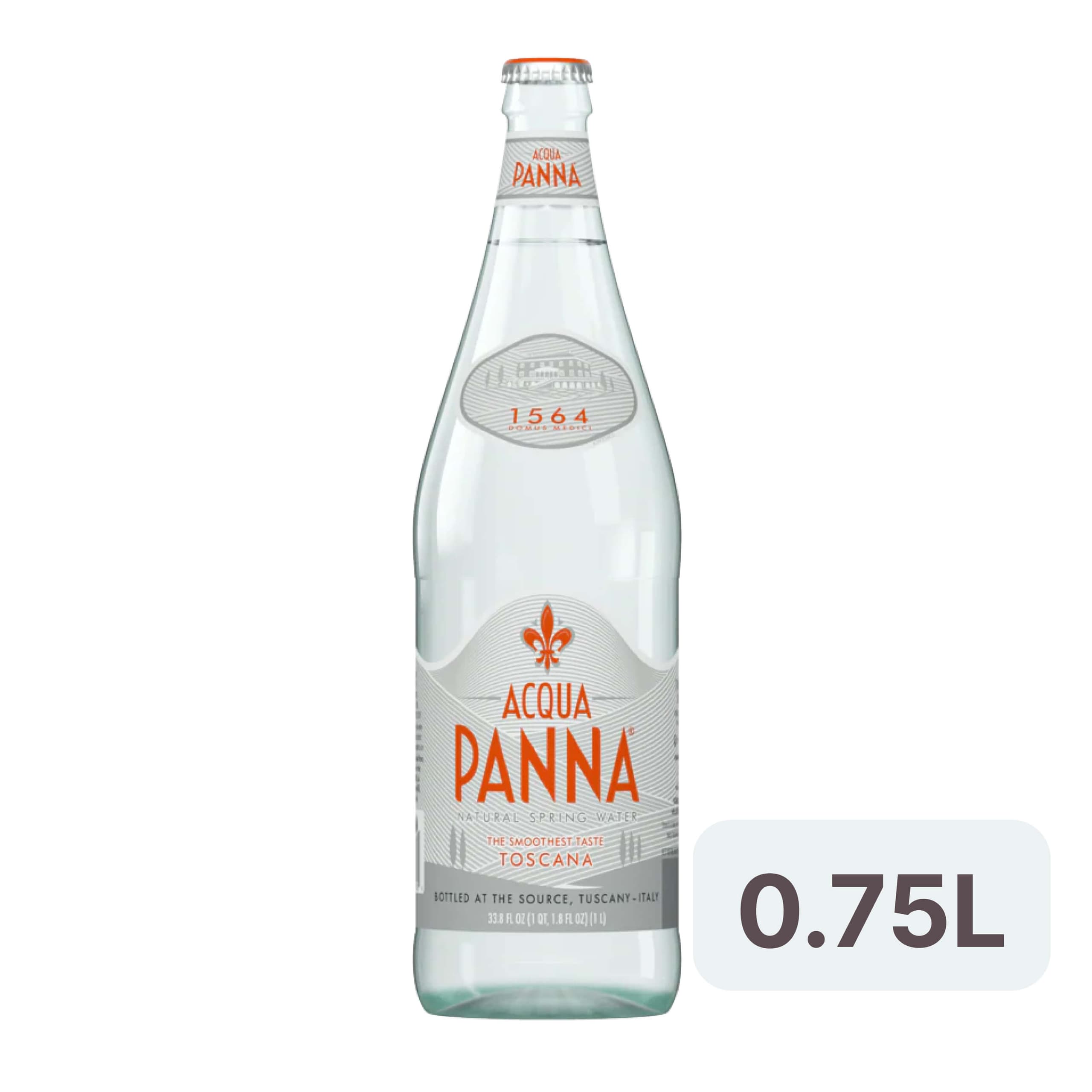 Acqua panna 0.75L Glass - Menu item
