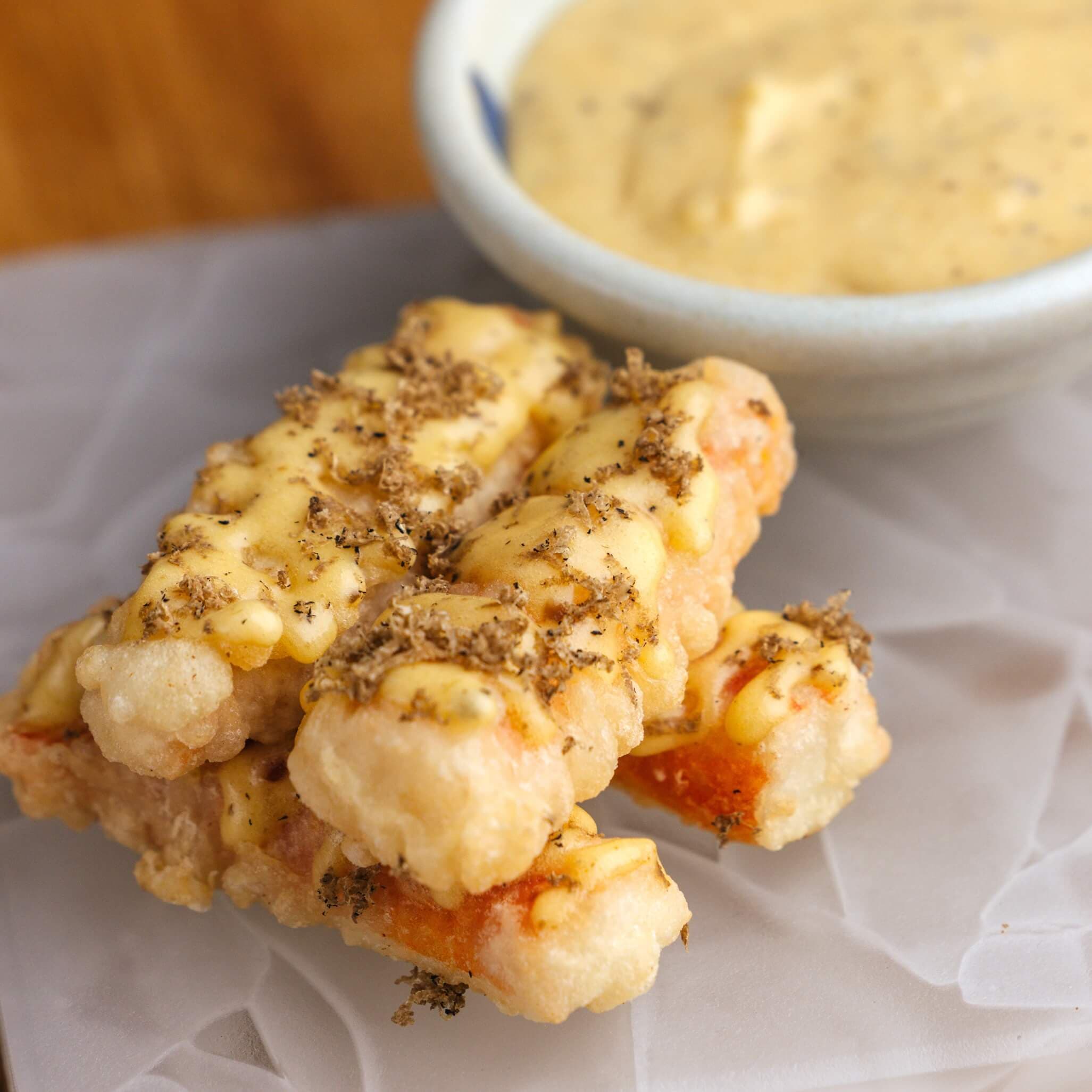 Alaskan king crab tempura - Menu item