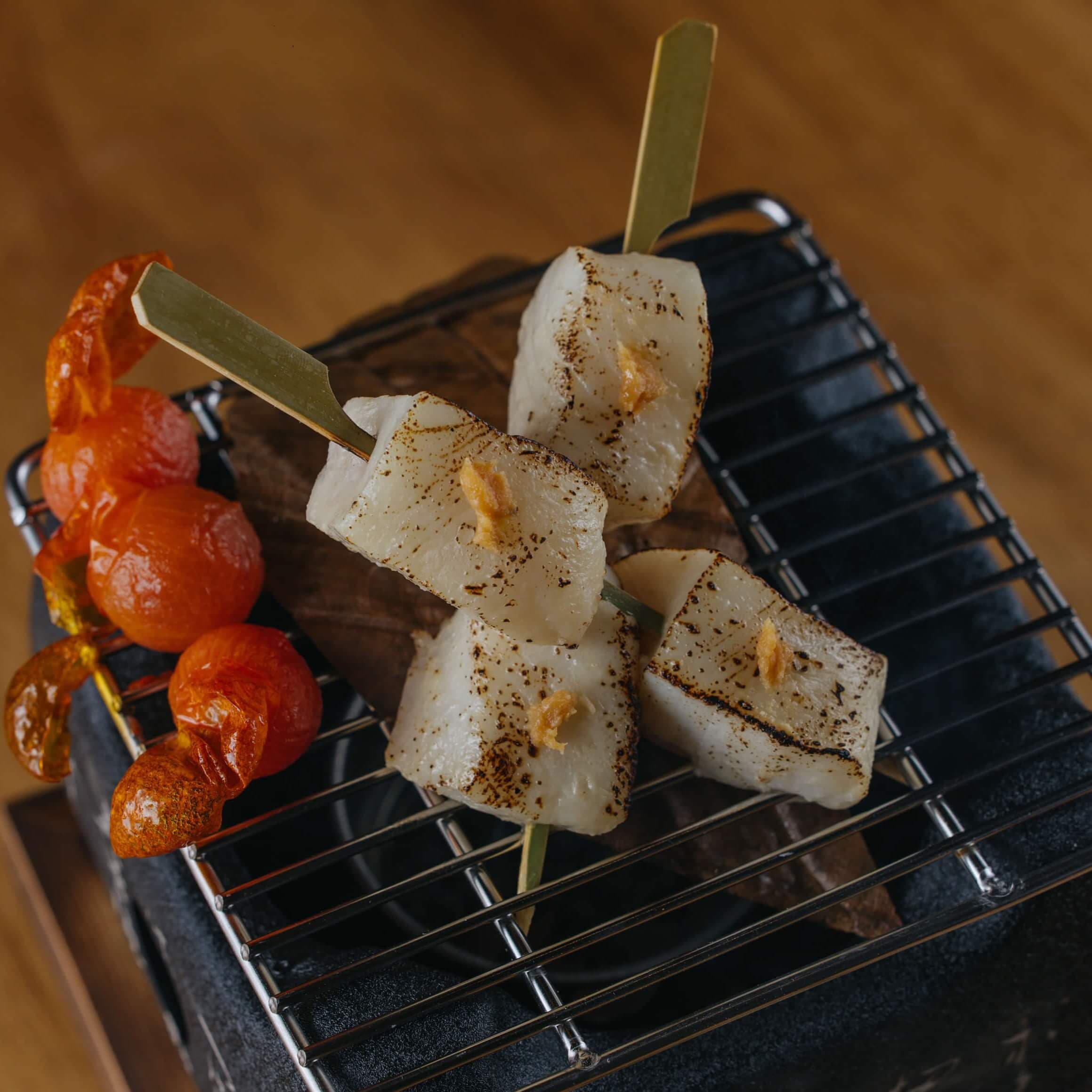 Atlantic sea bass robata - Menu item