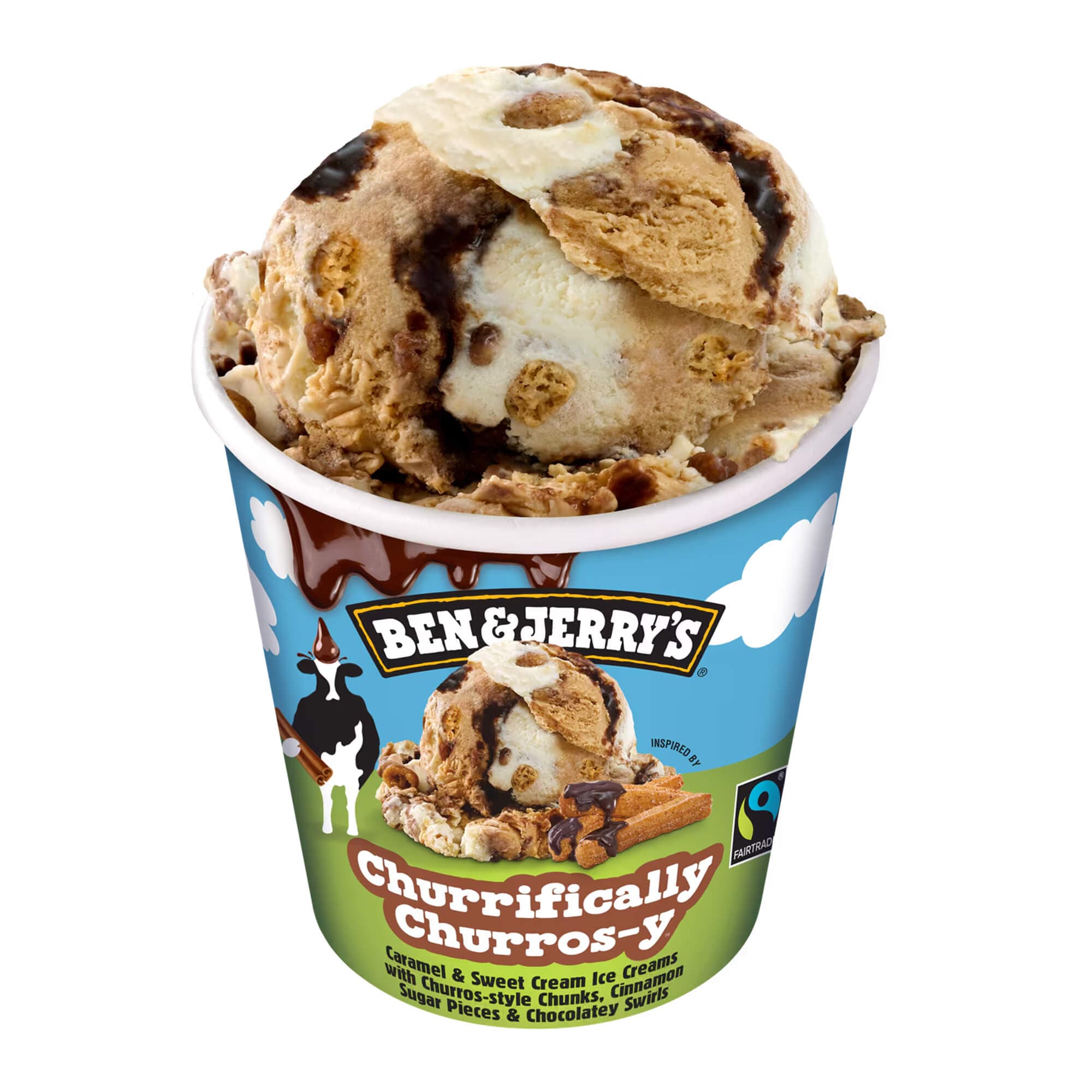 B&J Churrifically Churros 465ml - Menu item