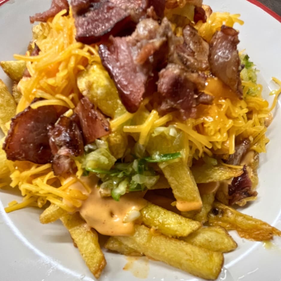 Bacon Cheese Fries - Menu item