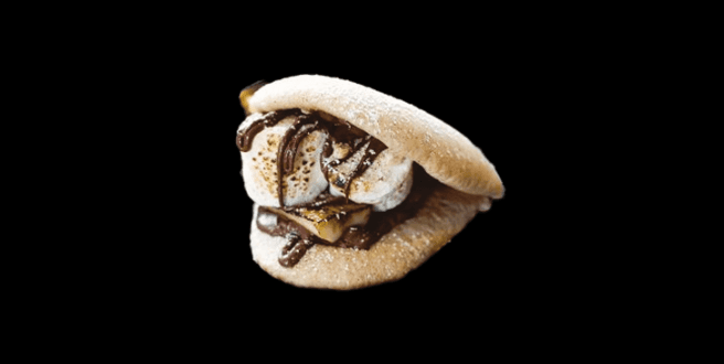 Bao Banane Nutella - Menu item