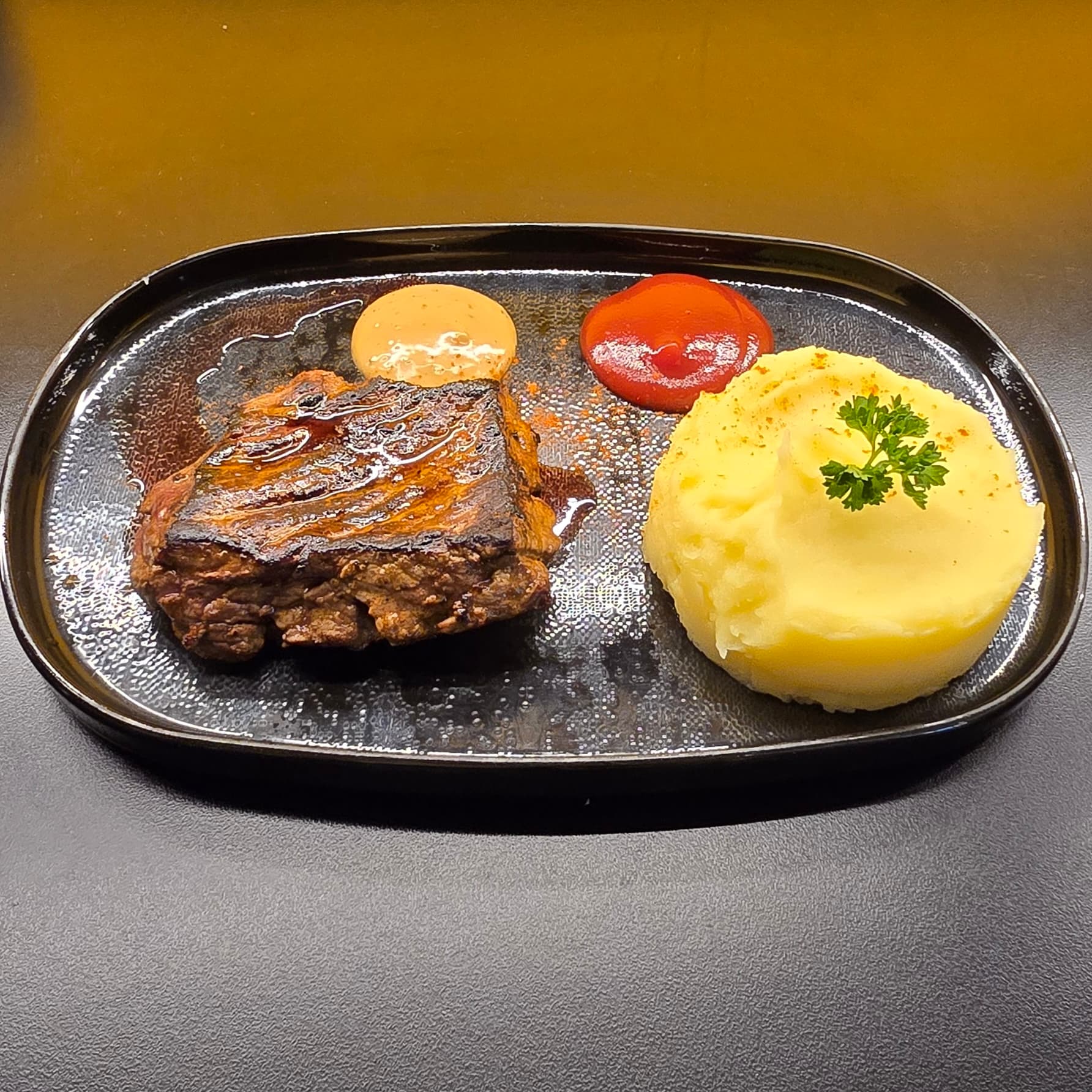 Steak de bœuf - Menu item