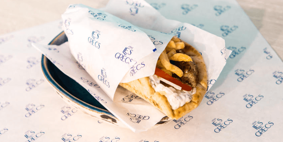 Pita Bifteki - Menu item