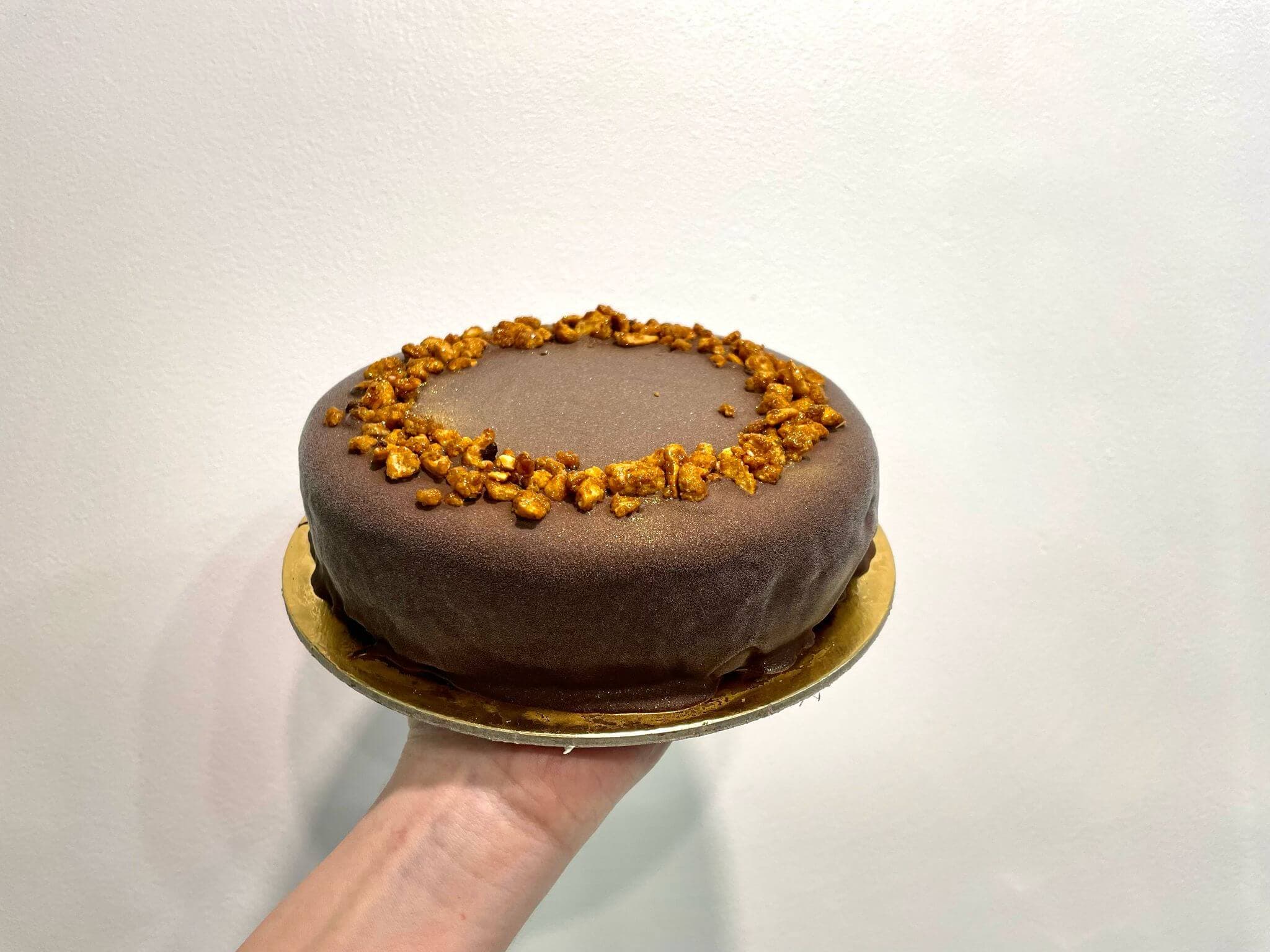 Gâteau Brownie et glace caramel beurre salé   - Menu item