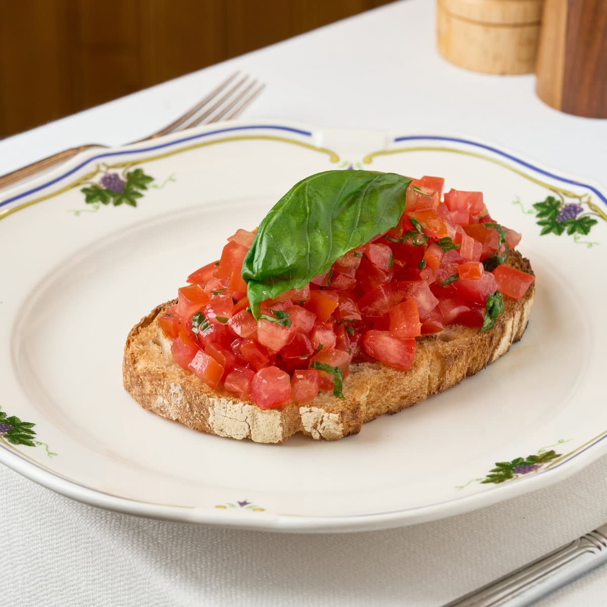 Bruschetta al pomodoro - Menu item