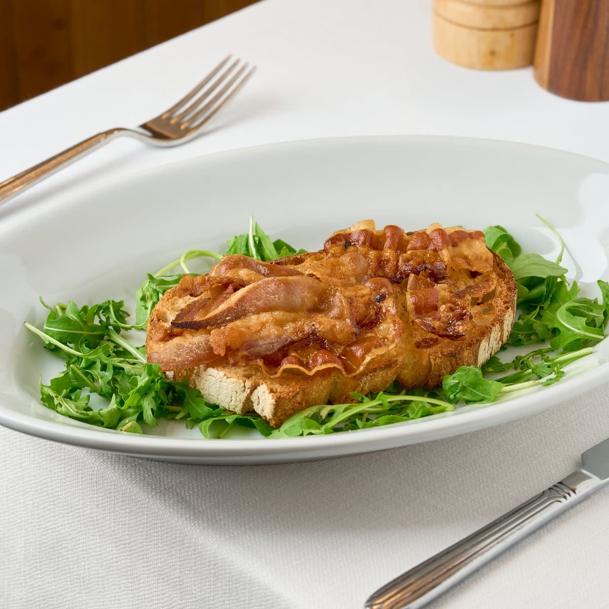 Bruschetta con guanciale di Amatrice - Menu item
