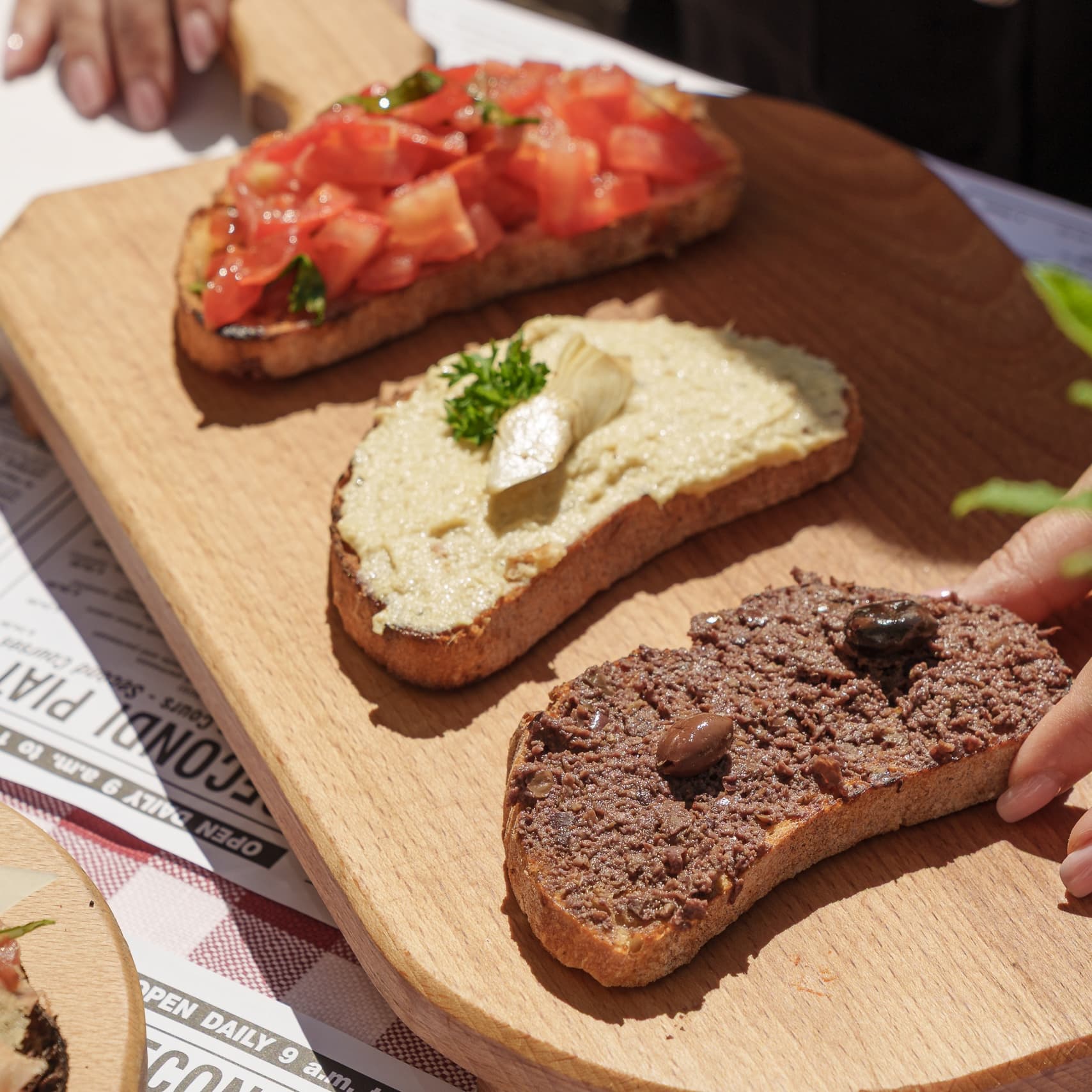 Bruschette miste - Menu item