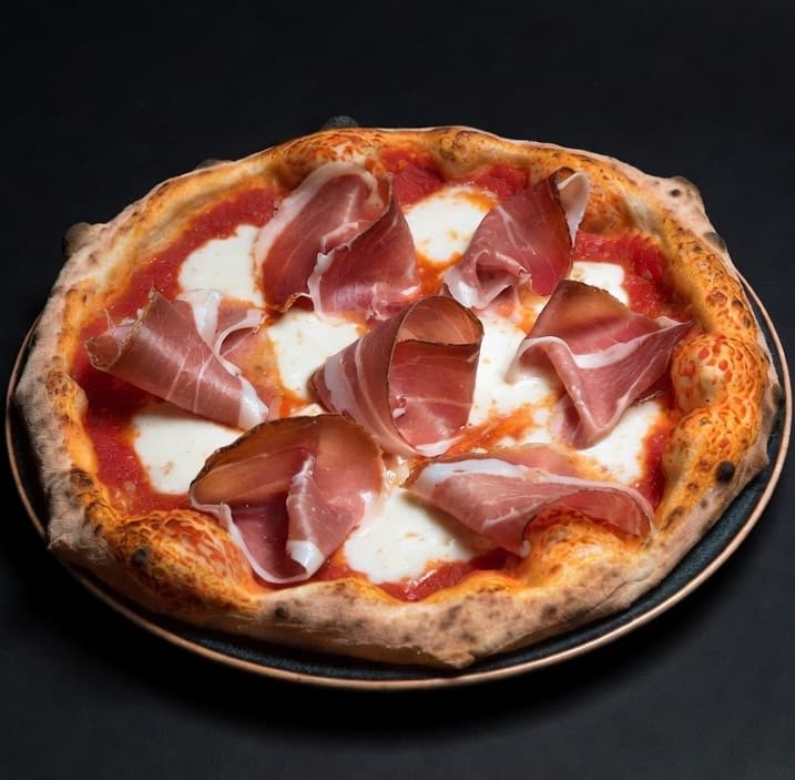 Bufala e Fiocco di Crudo - Menu item