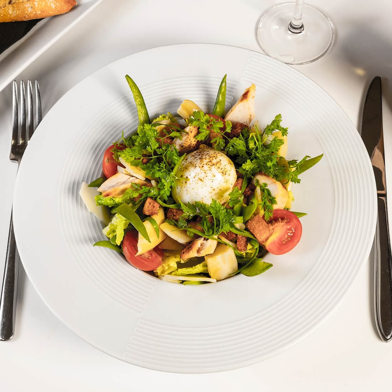 Salade César façon Auguste - Menu item