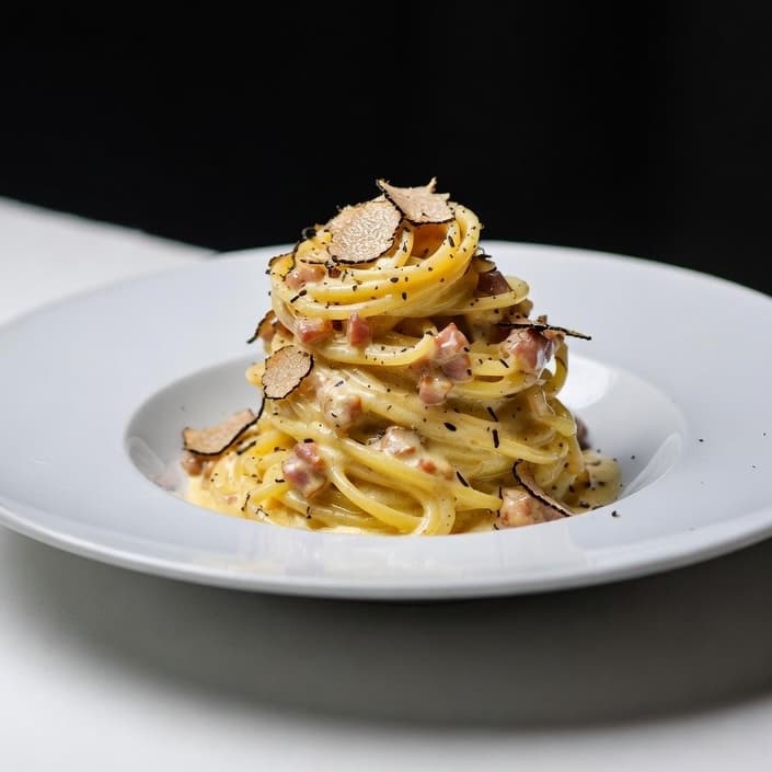 Carbonara al Tartufo - Menu item