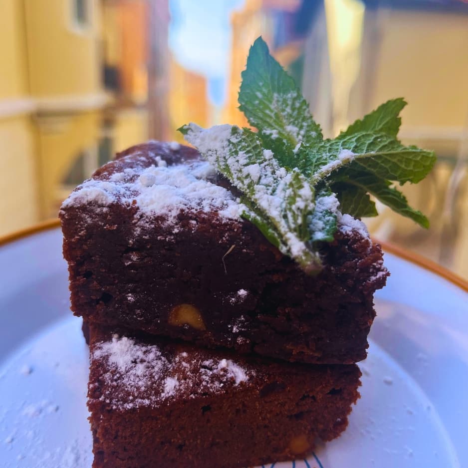 Brownie Chocolat & Cacahuètes - Menu item
