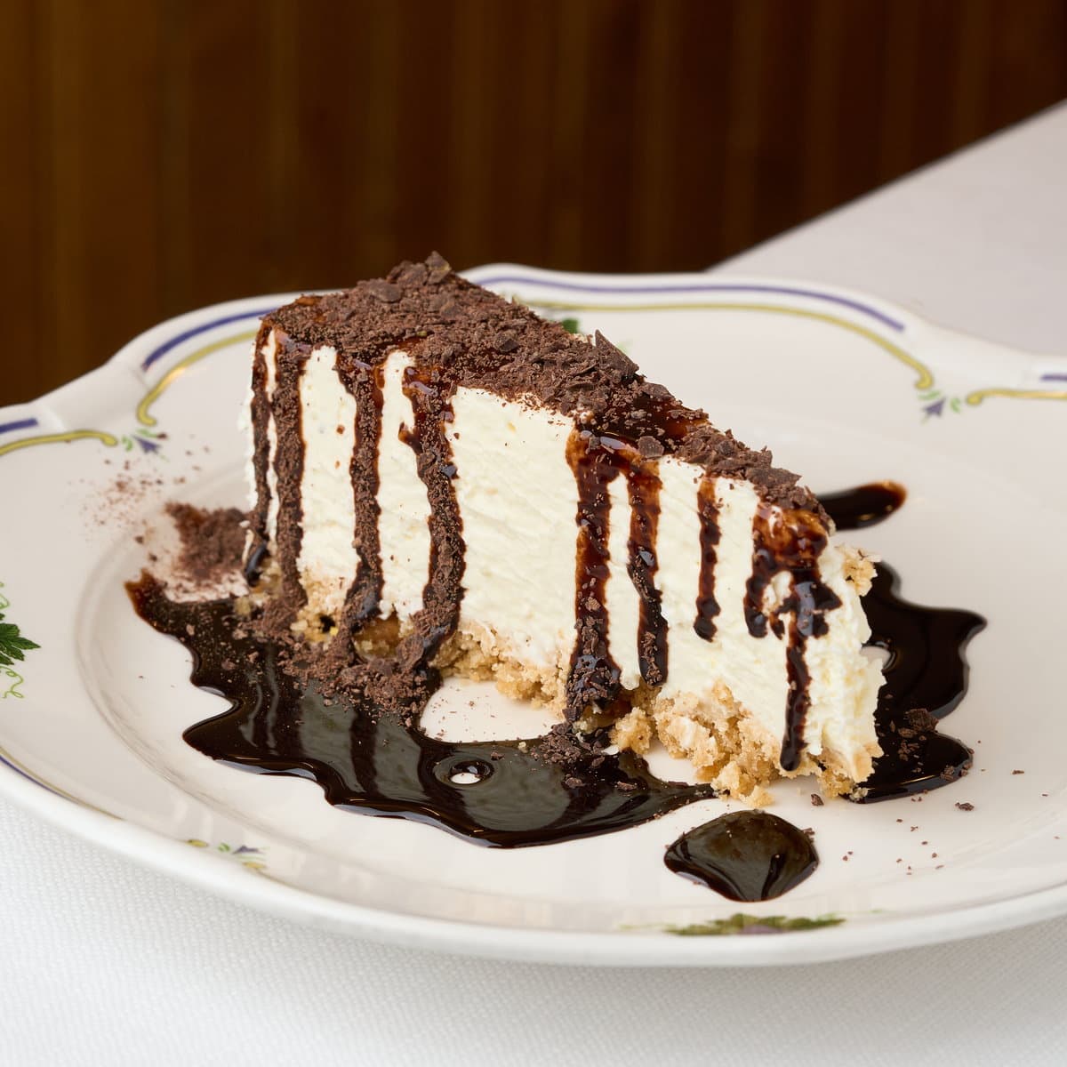 Cheesecake au chocolat - Menu item