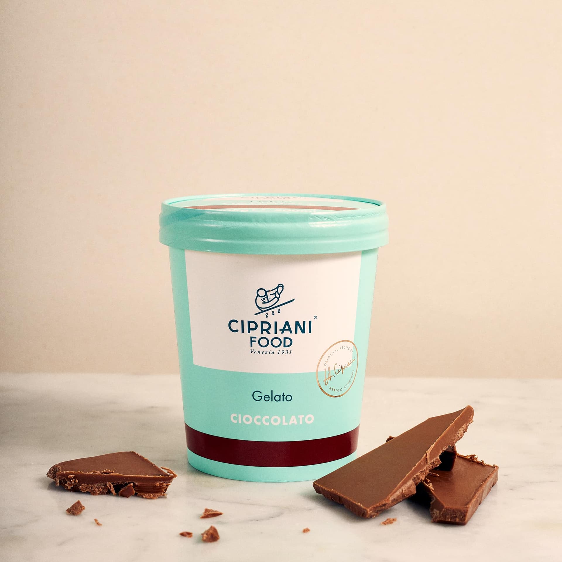 Gelato au Chocolat Cipriani 500 ml - Menu item