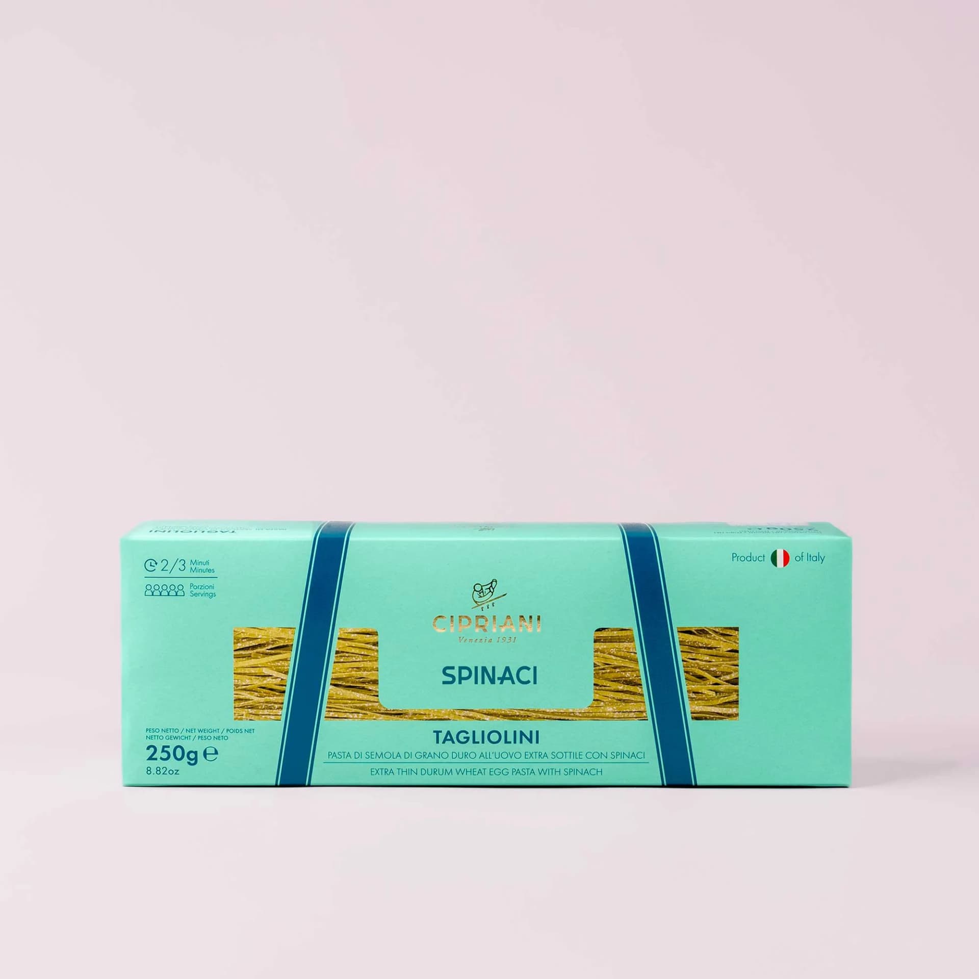 Tagliolini aux Œufs et Épinards Cipriani 250g - Menu item