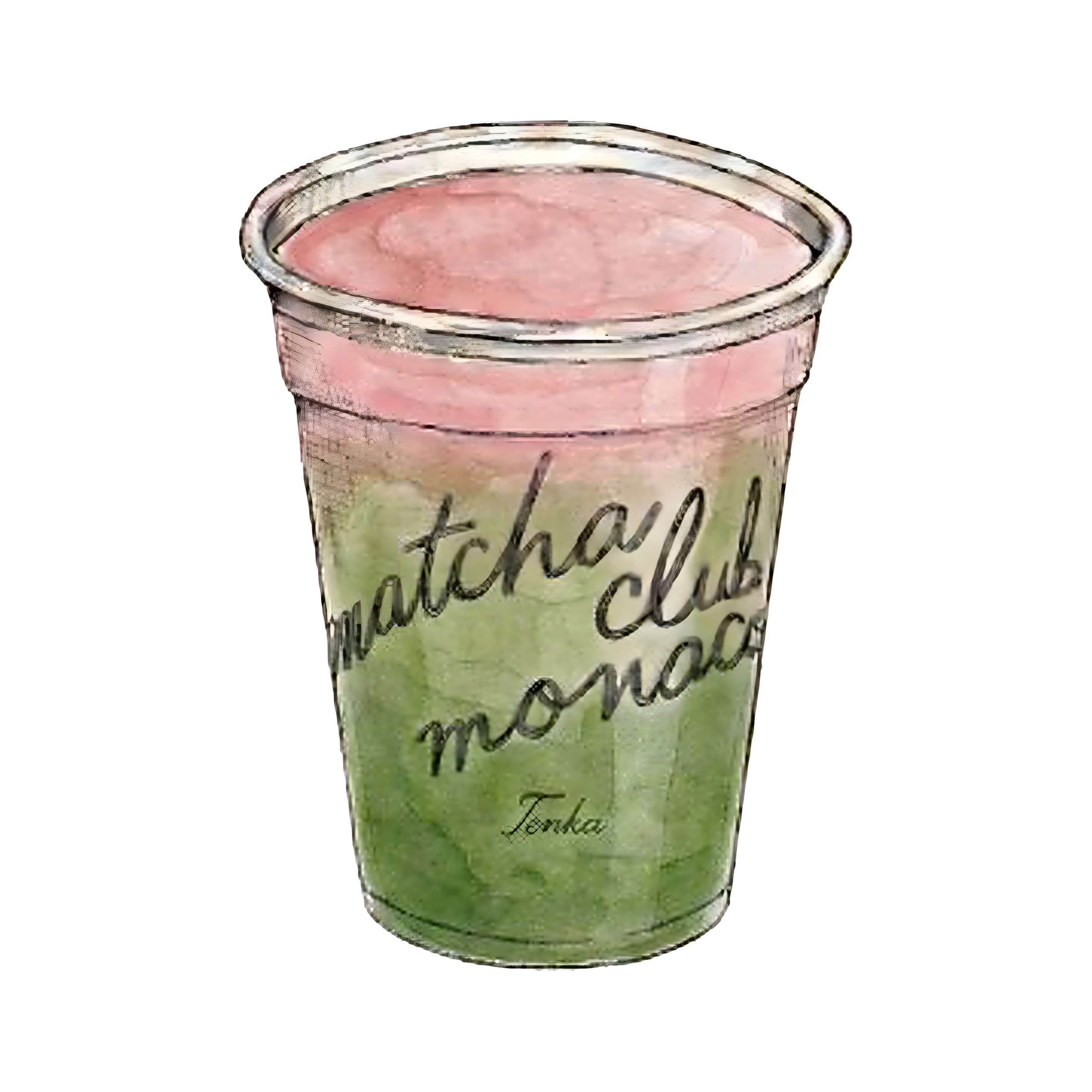 Cloud Sakura Matcha - Menu item
