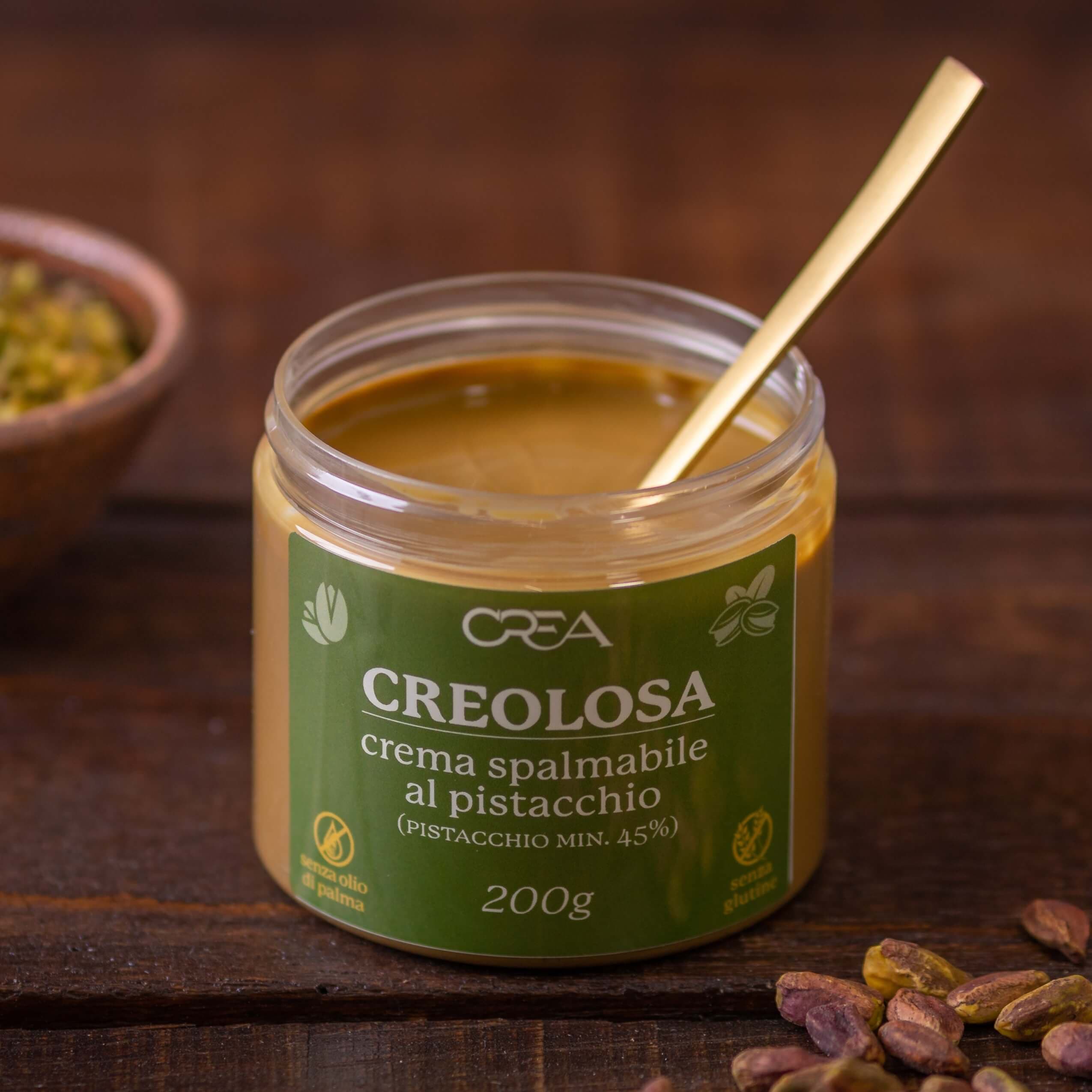 Creolosa pistache 200 g - Menu item