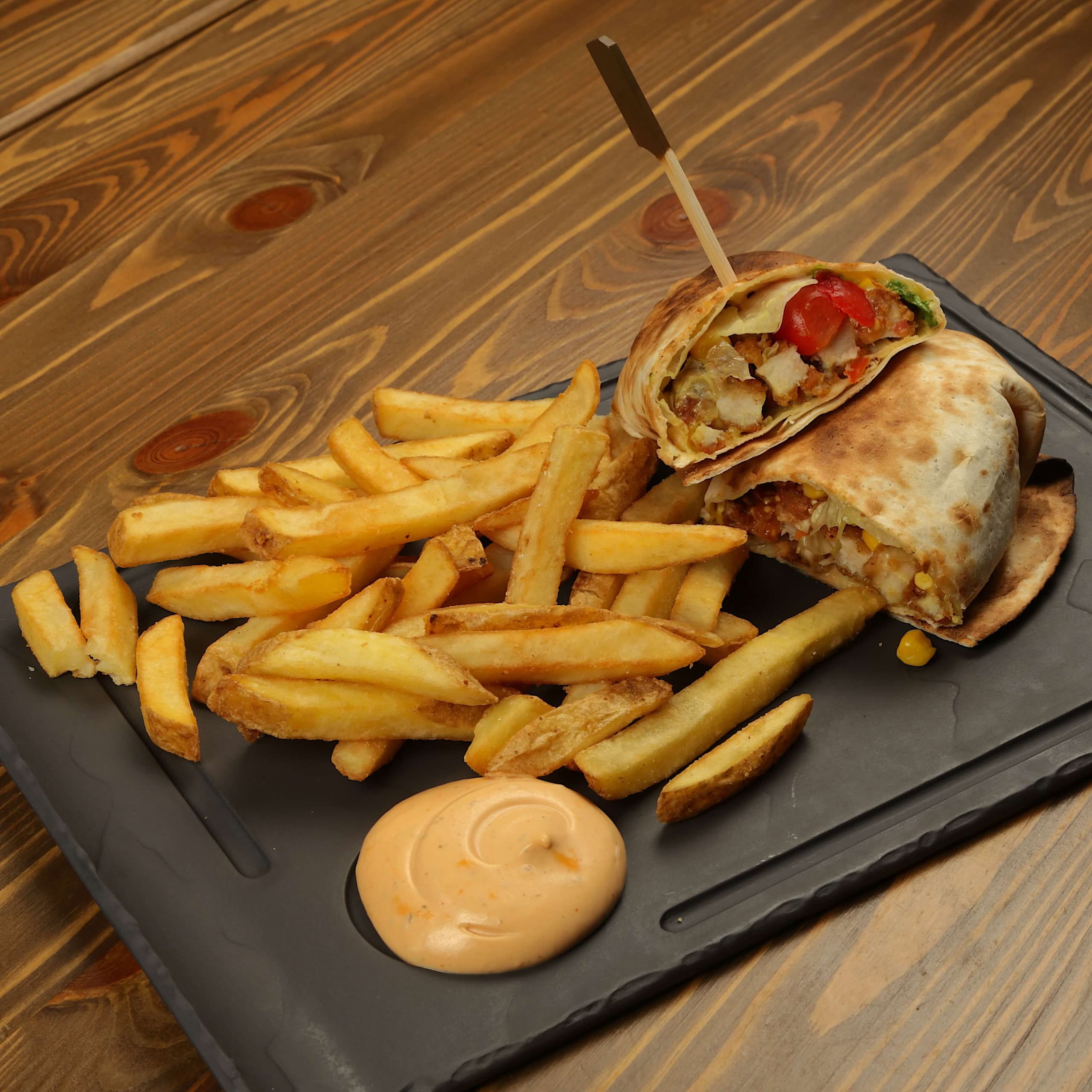 Crispy Chicken Wrap - Menu item