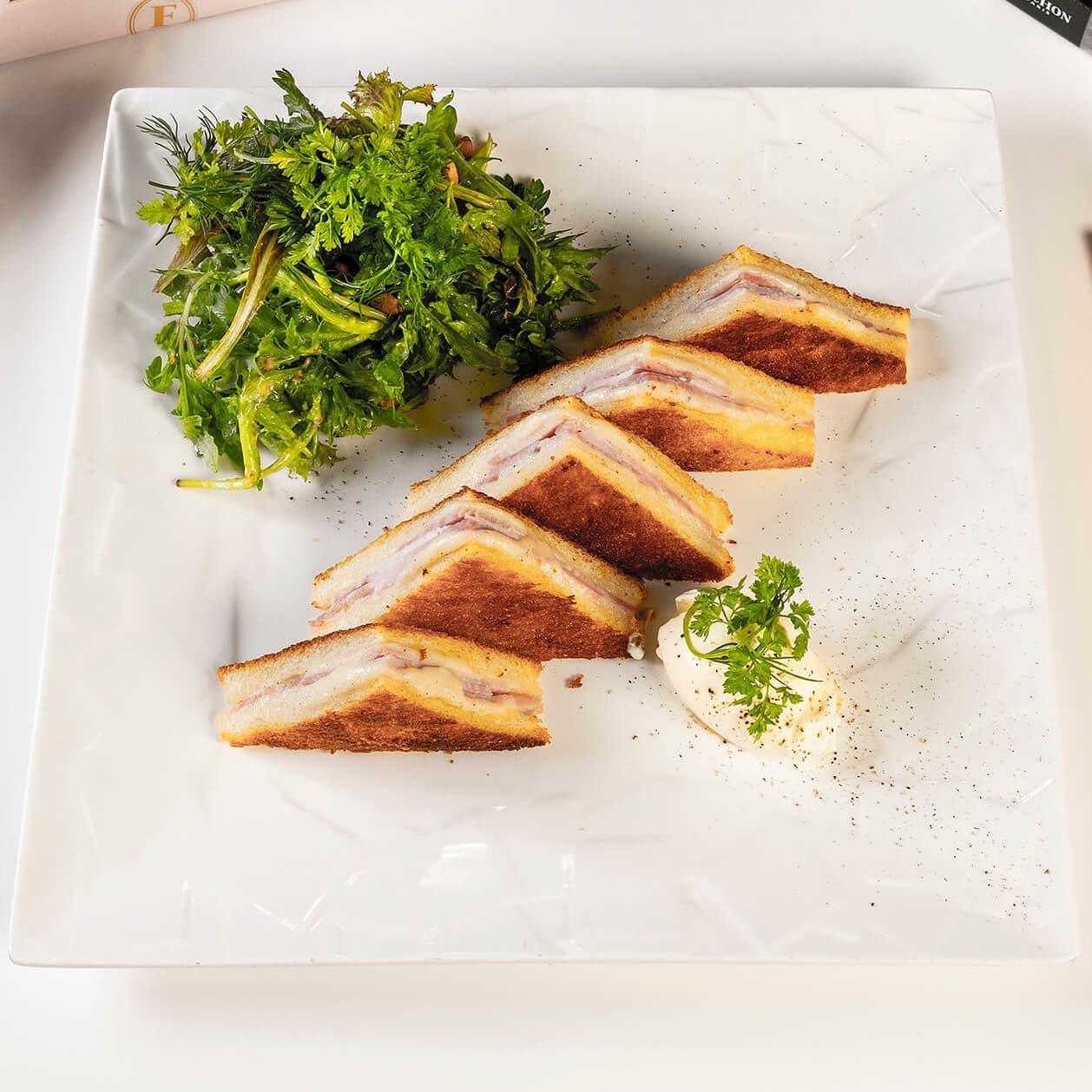 Croque Monsieur - Menu item
