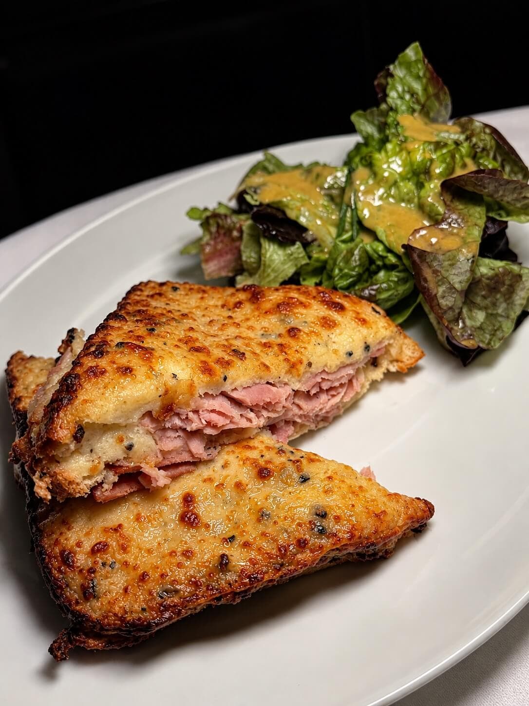 Croque Monsieur gratiné au Comté 18 mois