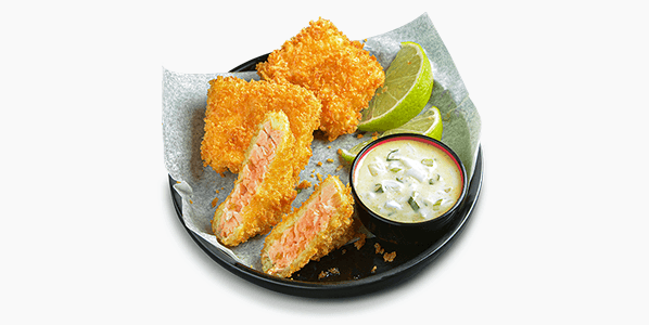 Crousty saumon - Menu item