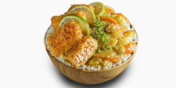 Curry Crousty Saumon - Menu item
