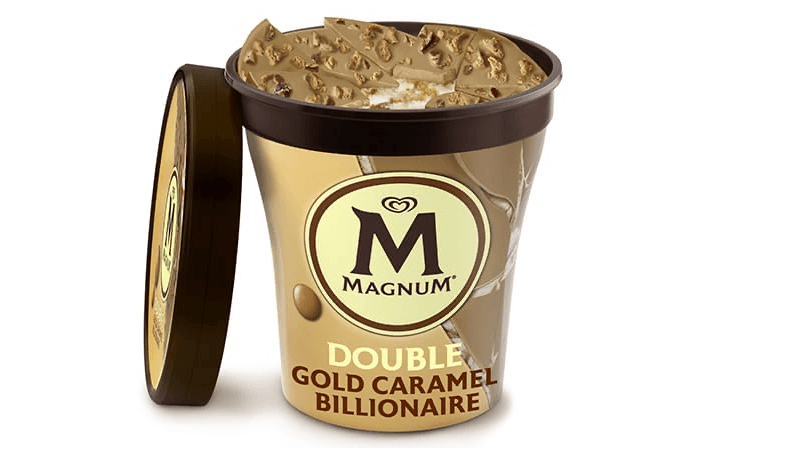 Magnum Double Gold Caramel Billionaire 440ml	 - Menu item