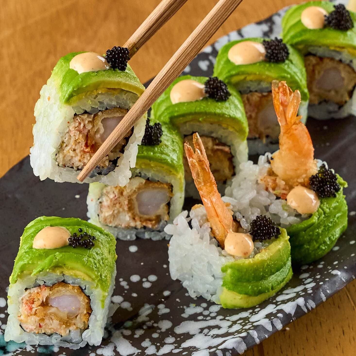 Dragonfly maki - Menu item