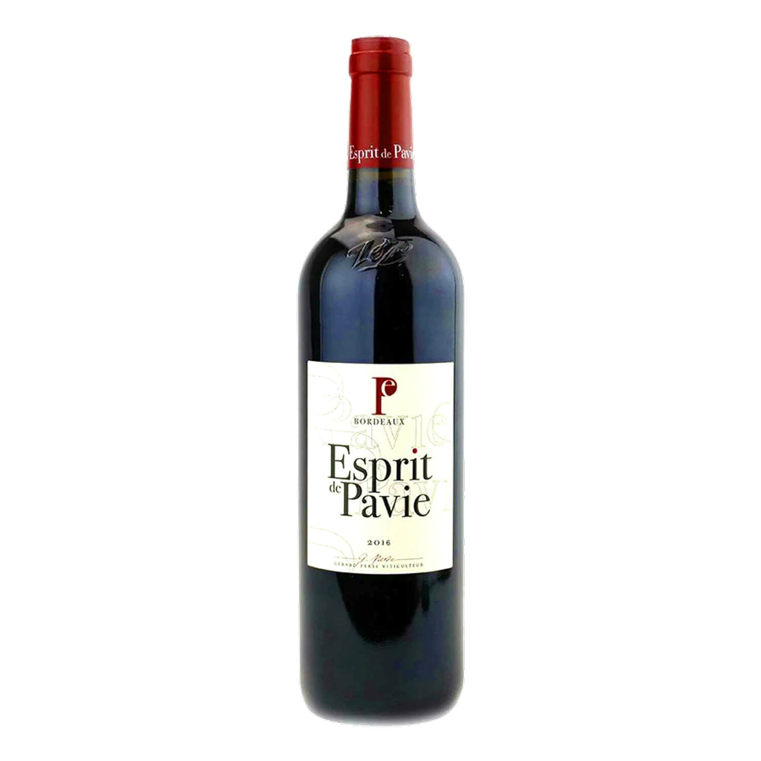 Esprit de Pavie, Bordeaux, 2018 - Menu item
