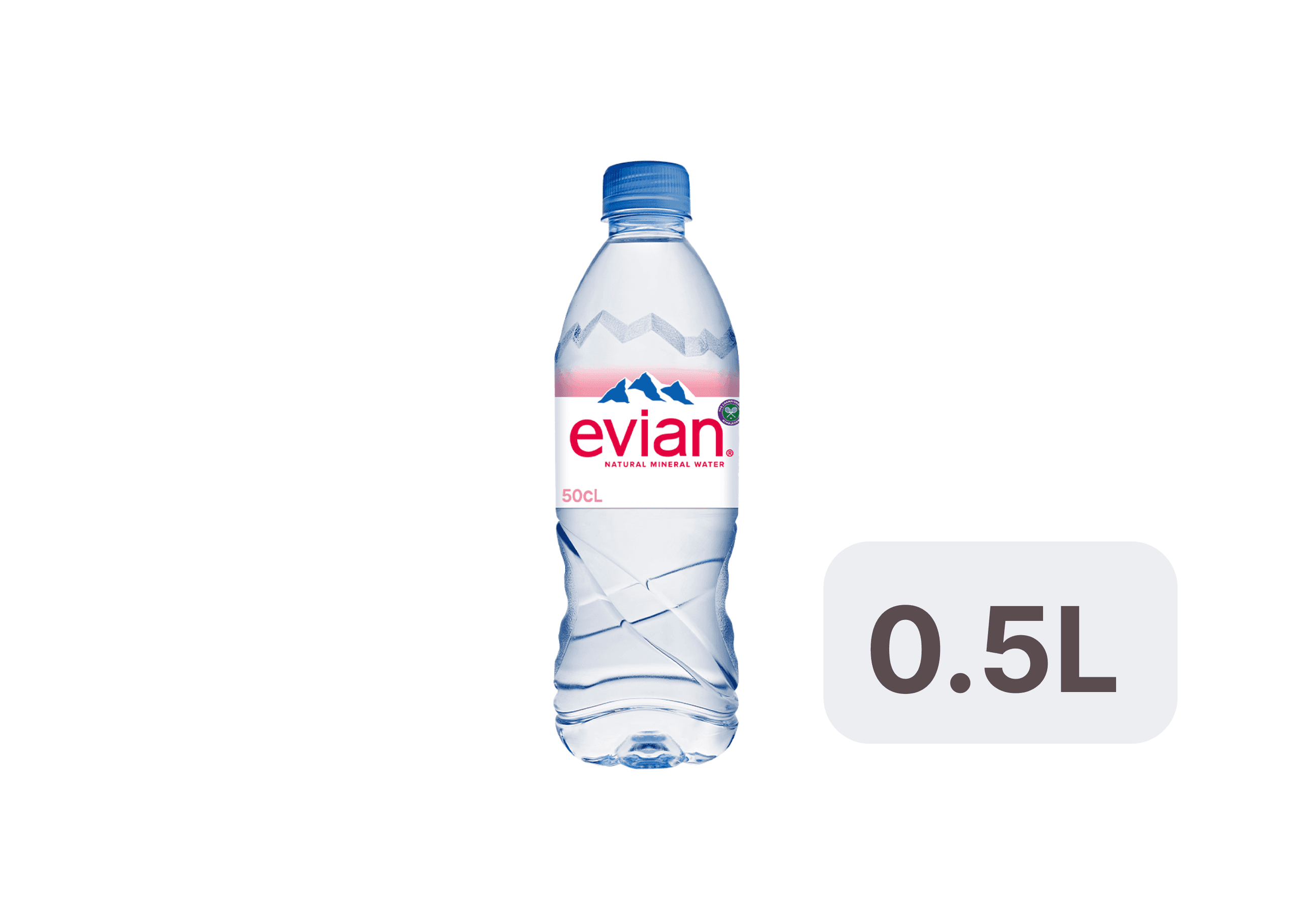 Evian 0.5L - Menu item