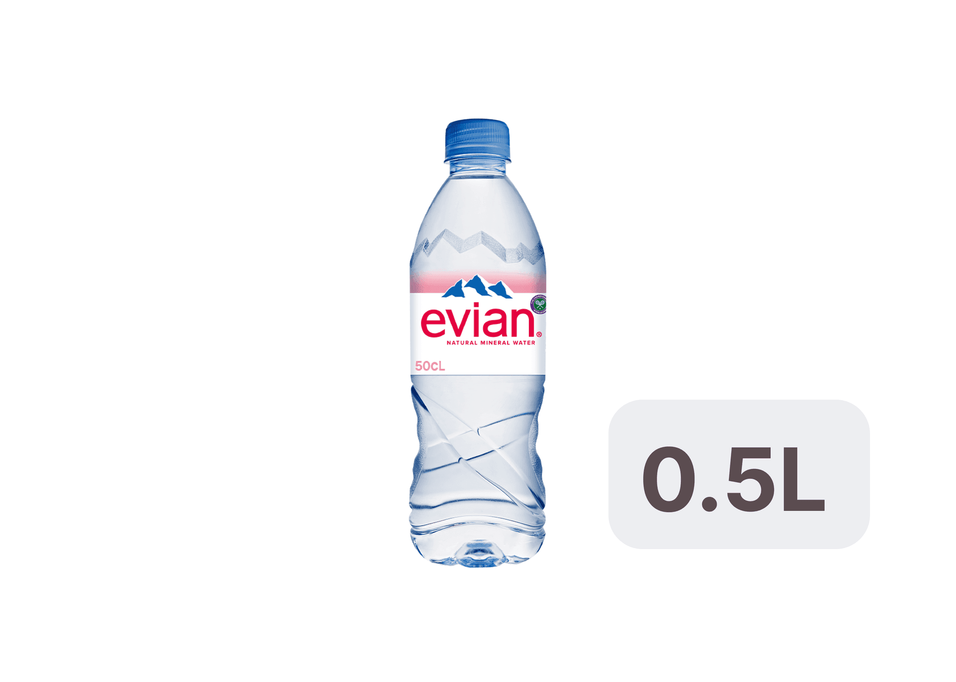 Evian 50cl - Menu item
