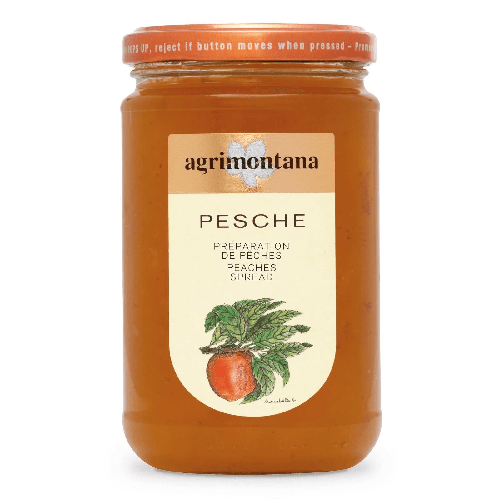 Confiture extra de pêches - Menu item
