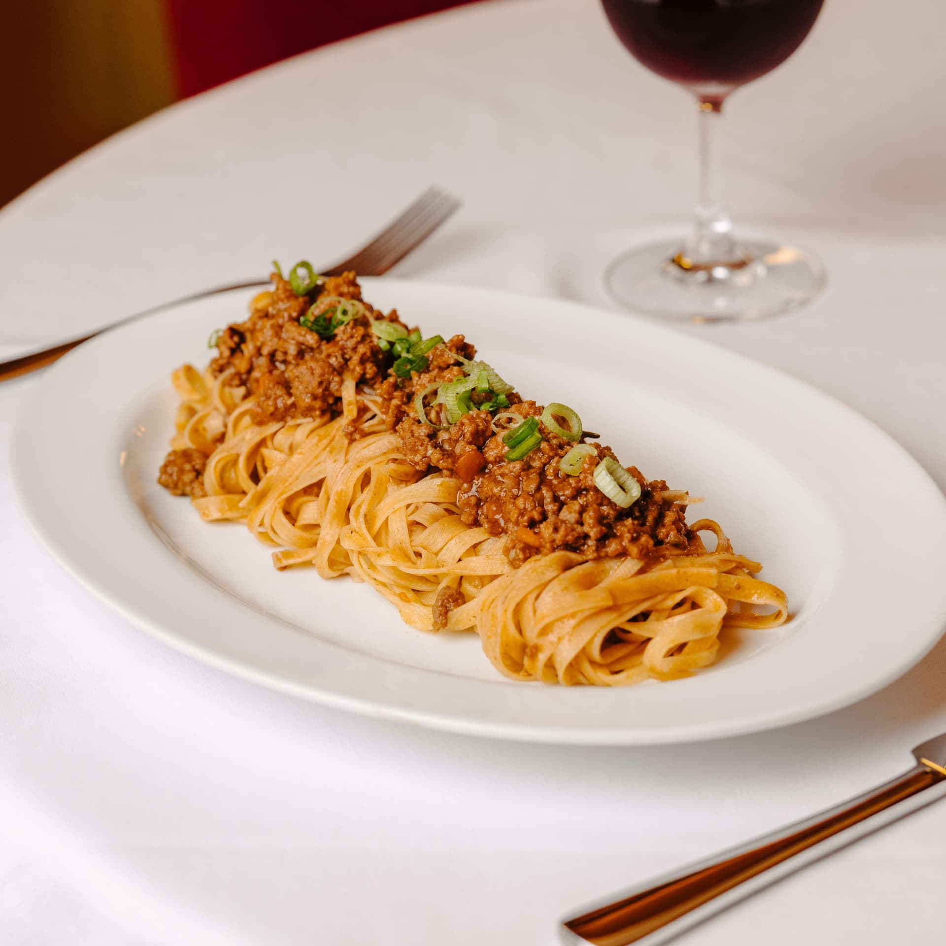 Fettuccine à la Bolognaise - Menu item