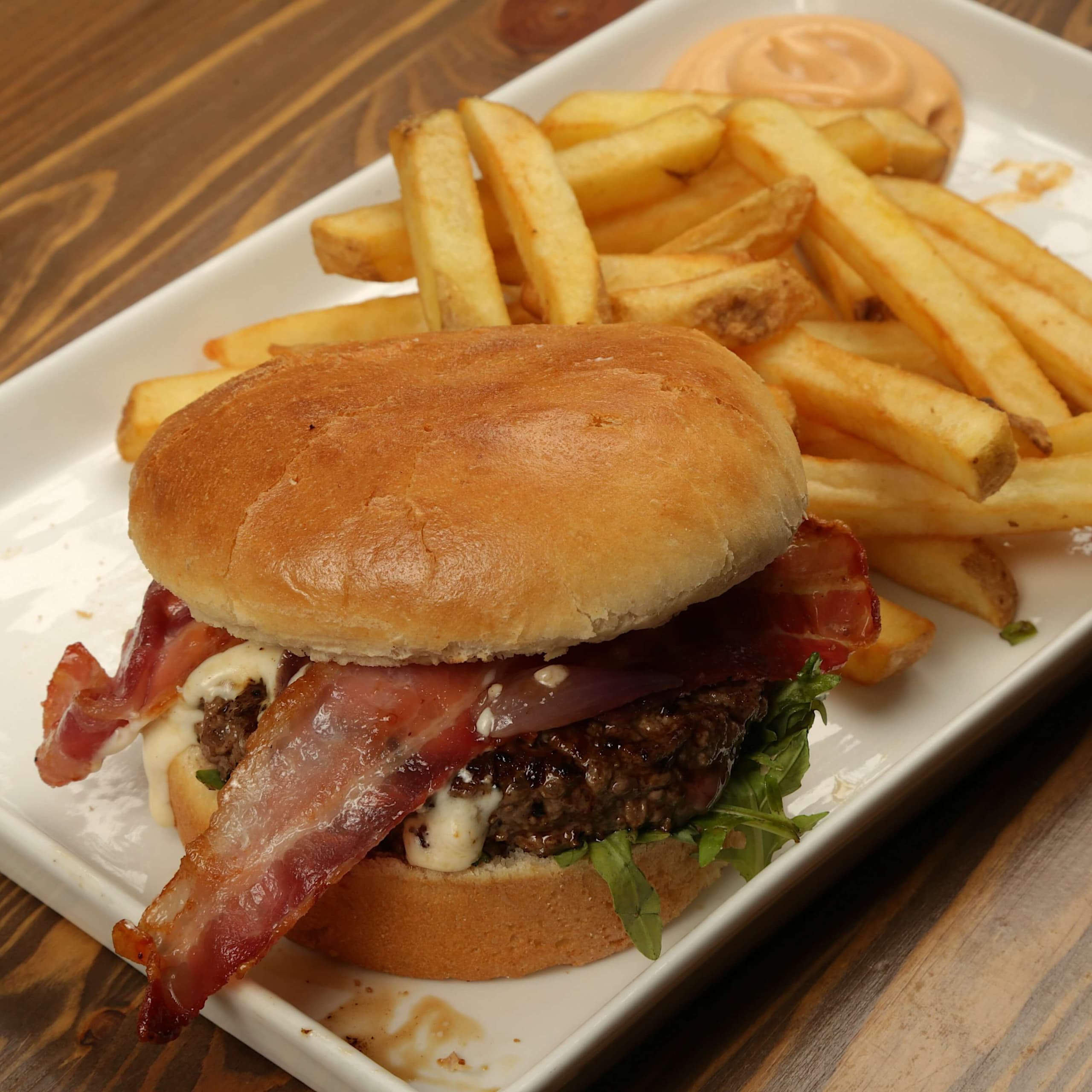 French Burger - Menu item