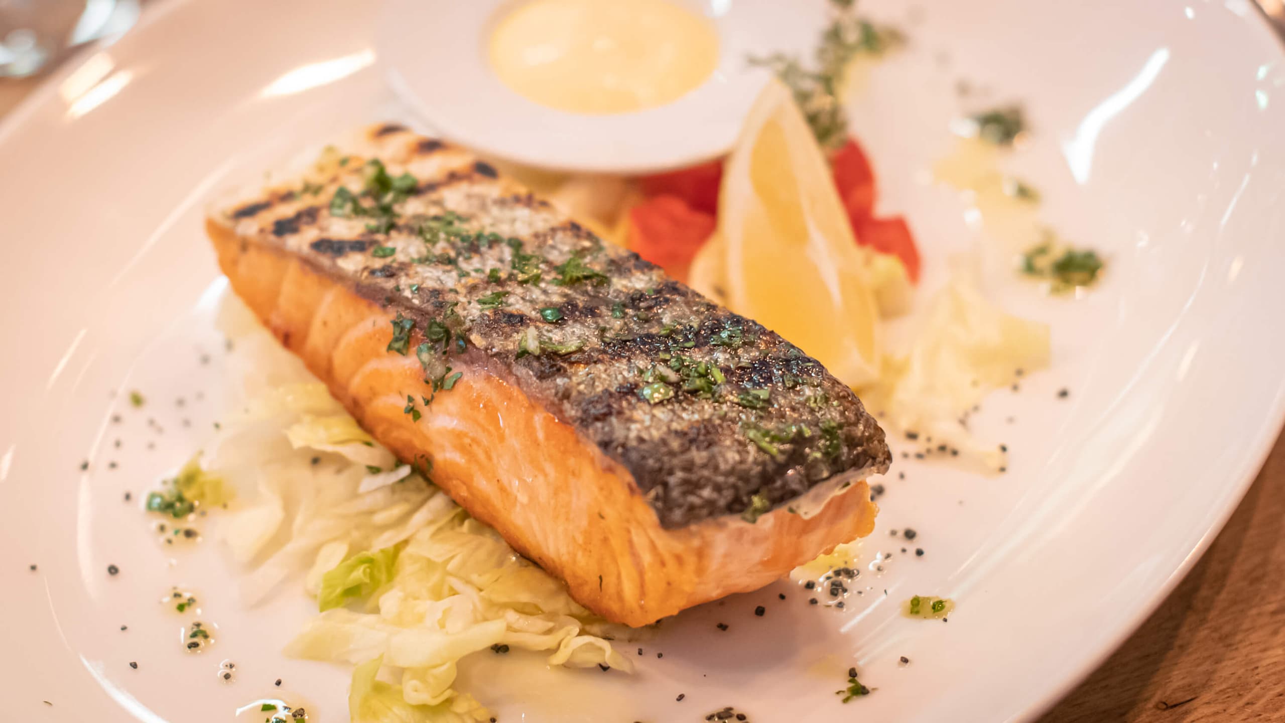 Saumon grillé  - Menu item