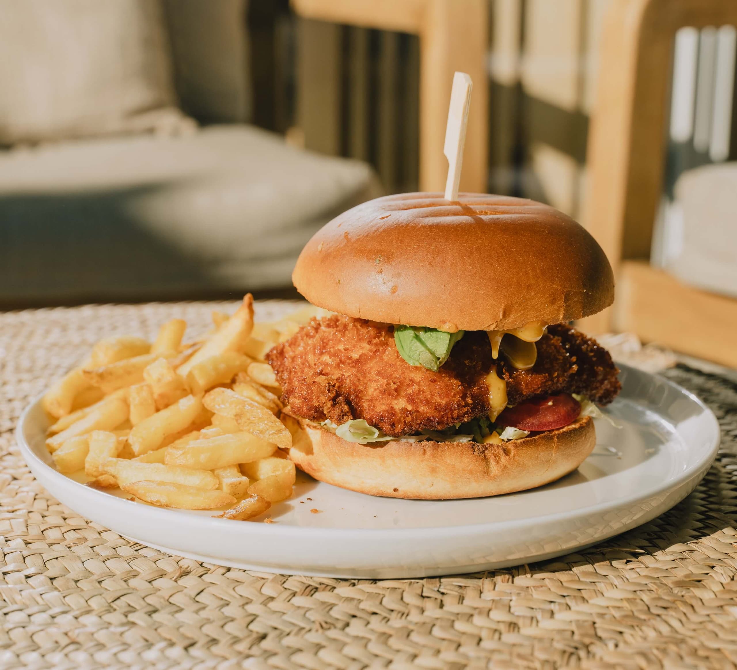 Fried Chicken Burger