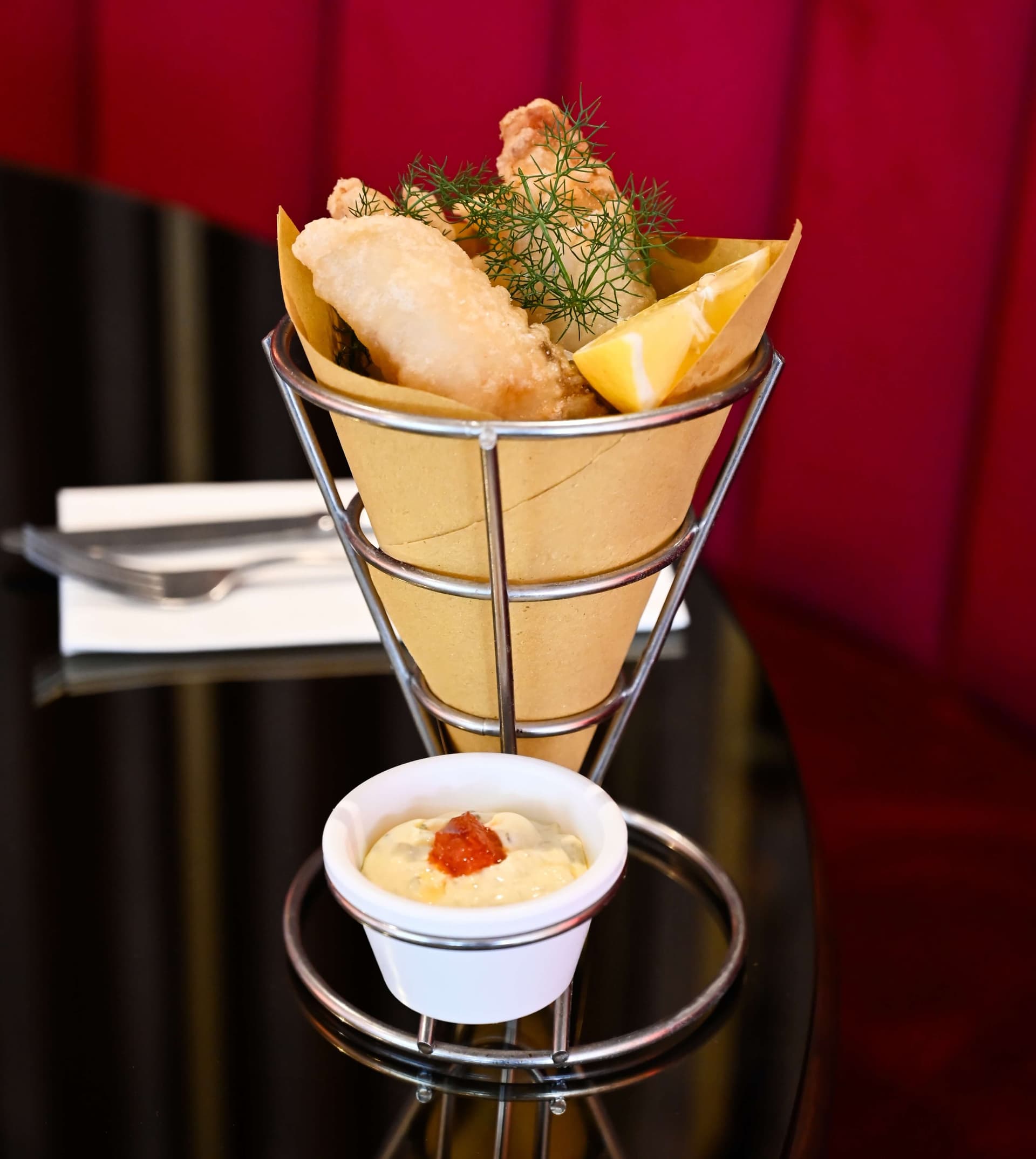 Filet de morue frit - Menu item