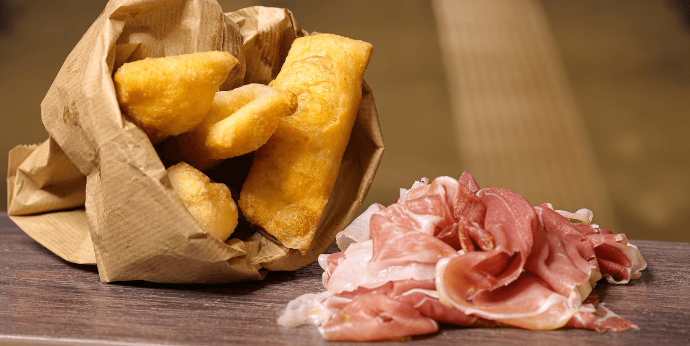 Gnocco fritto et Jambon de parme  - Menu item