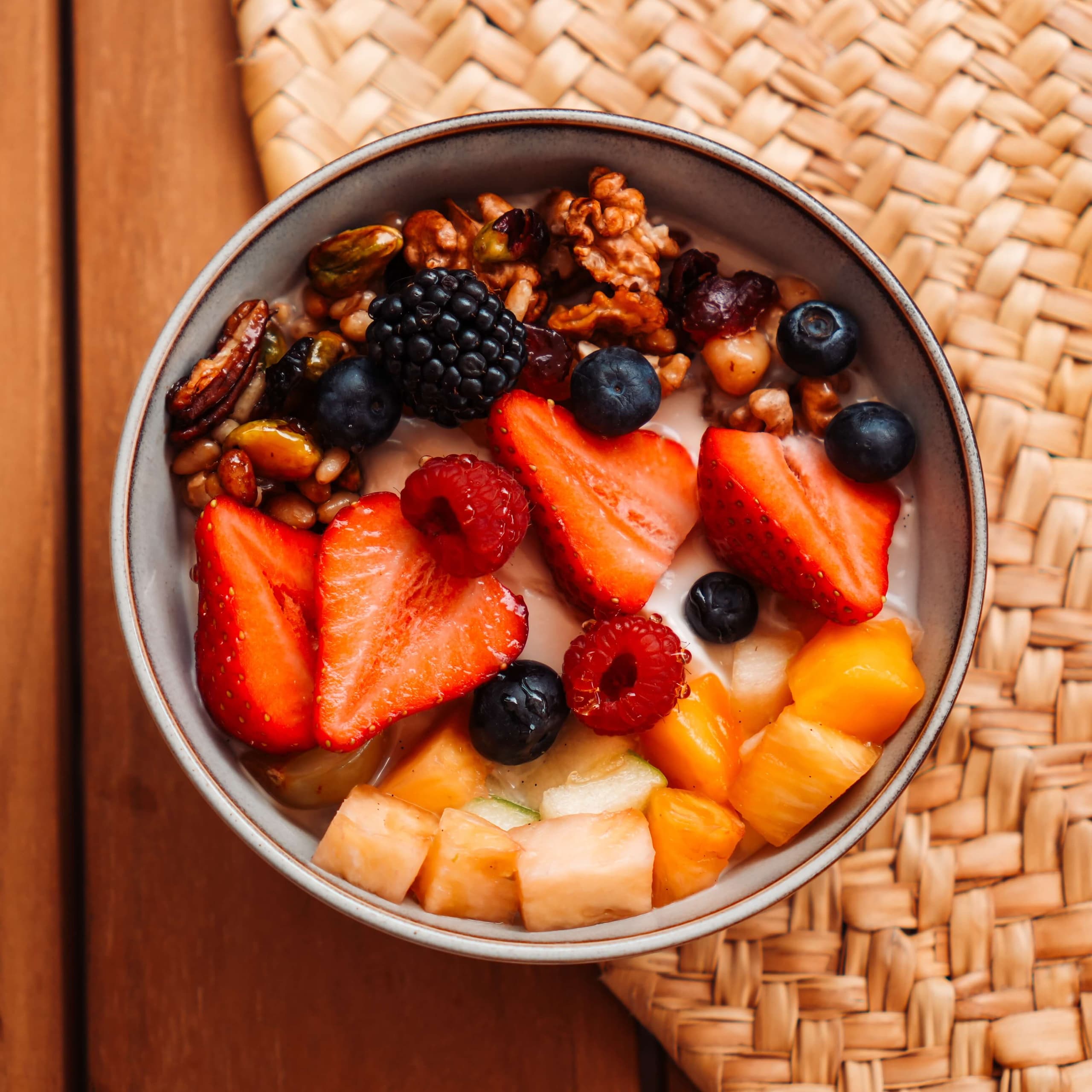 Granola, Fromage Blanc, Honey and Fruit