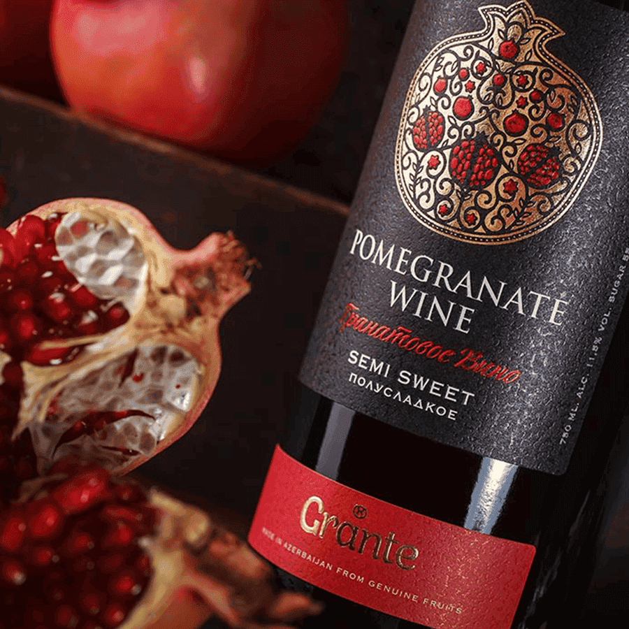 Grante Pomegranate Wine - Menu item
