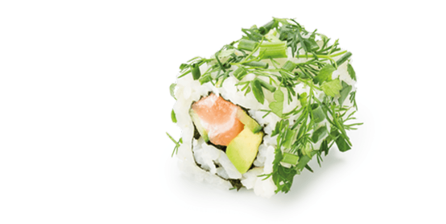 Green roll Saumon - Menu item