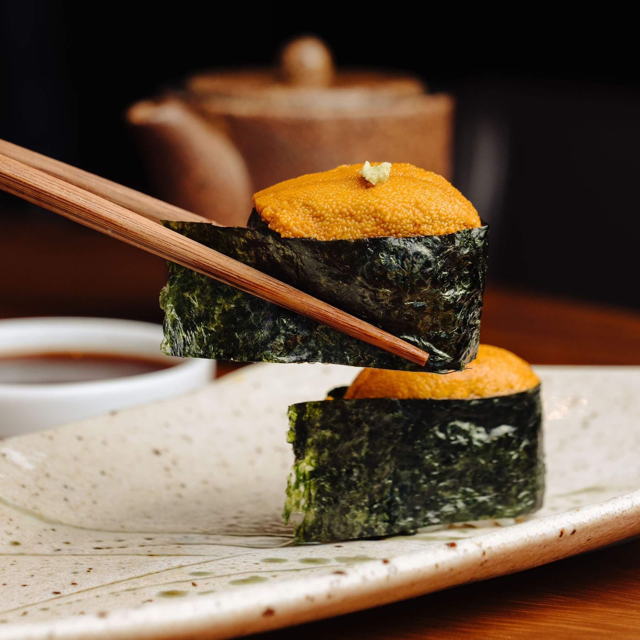 Gunkan  Oursin - Menu item
