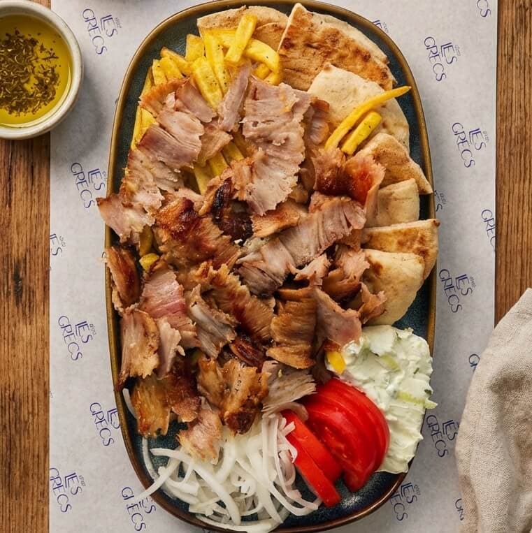 Assiette gyros Pork - Menu item