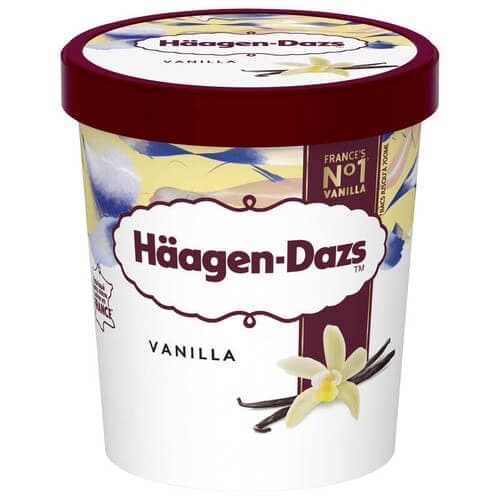 Häagen-Dazs Vanille 400g - Menu item